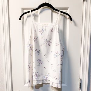 Kelly Flutter Hem Blouse Cream